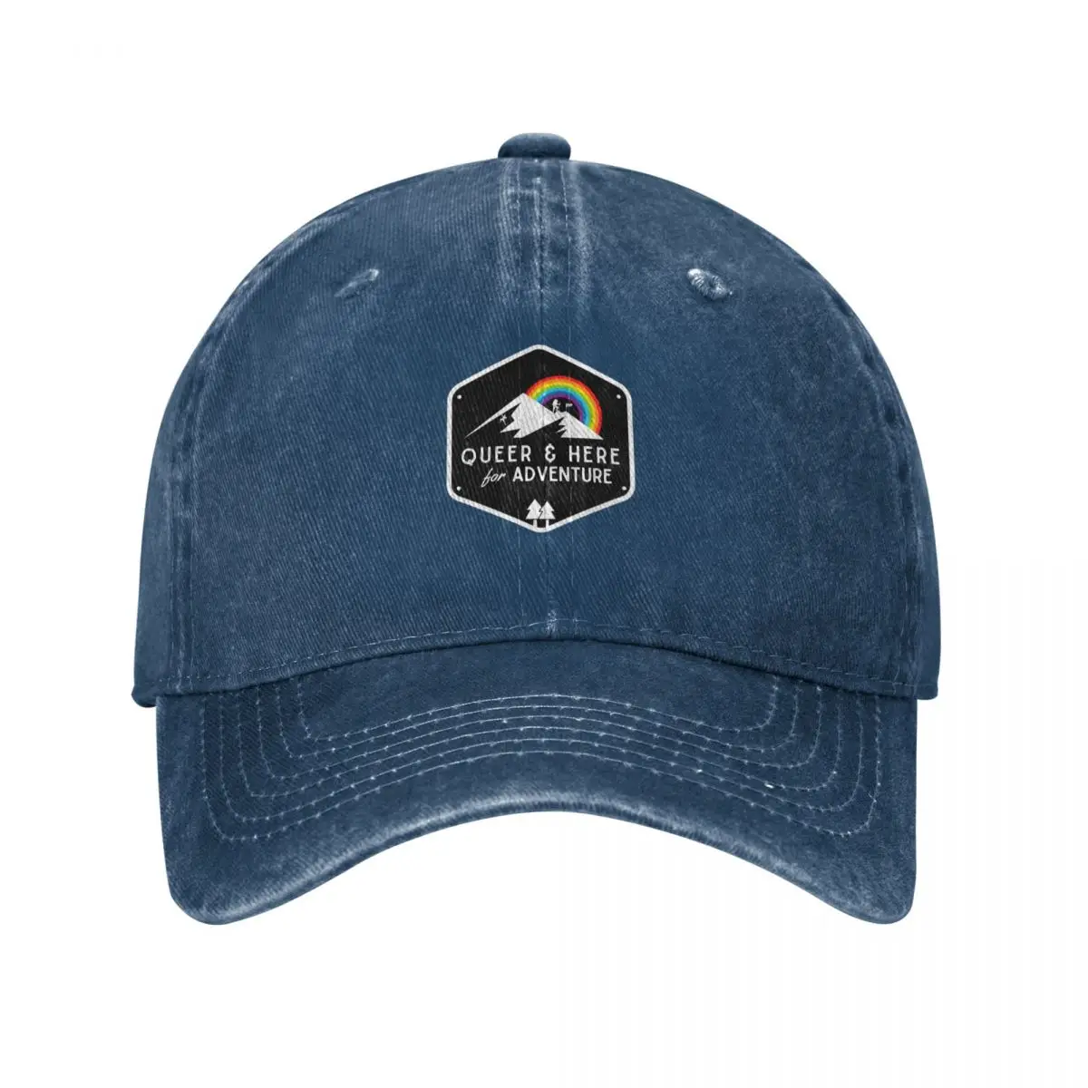 Outdoor Adventure Outlet - Czapka baseballowa Queer & Here for