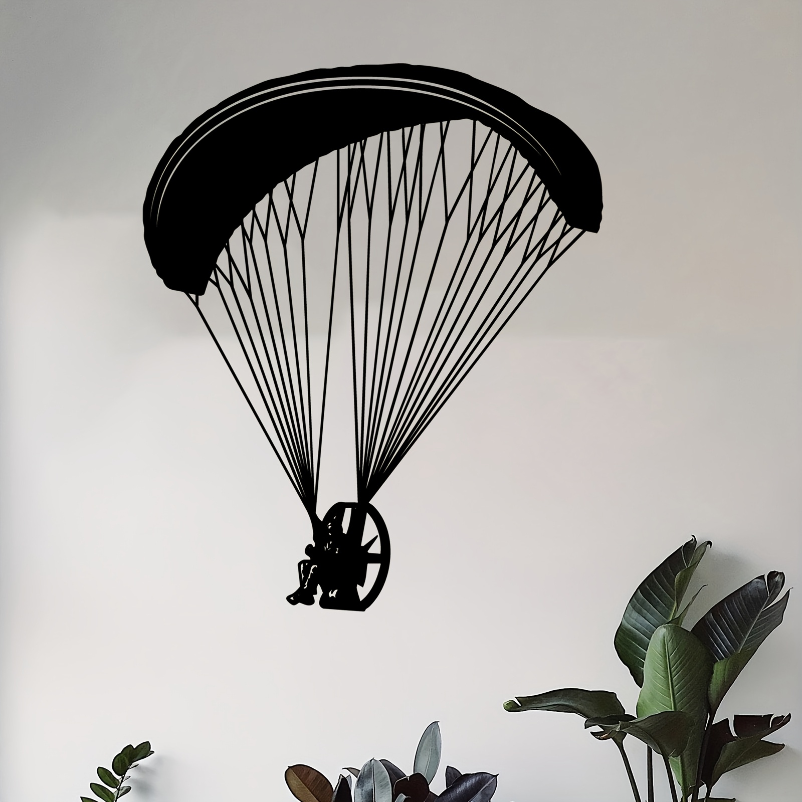 Outdoor Adventure Brand - Metalowa dekoracja ścienna Skoczek Spadochronowy Murale