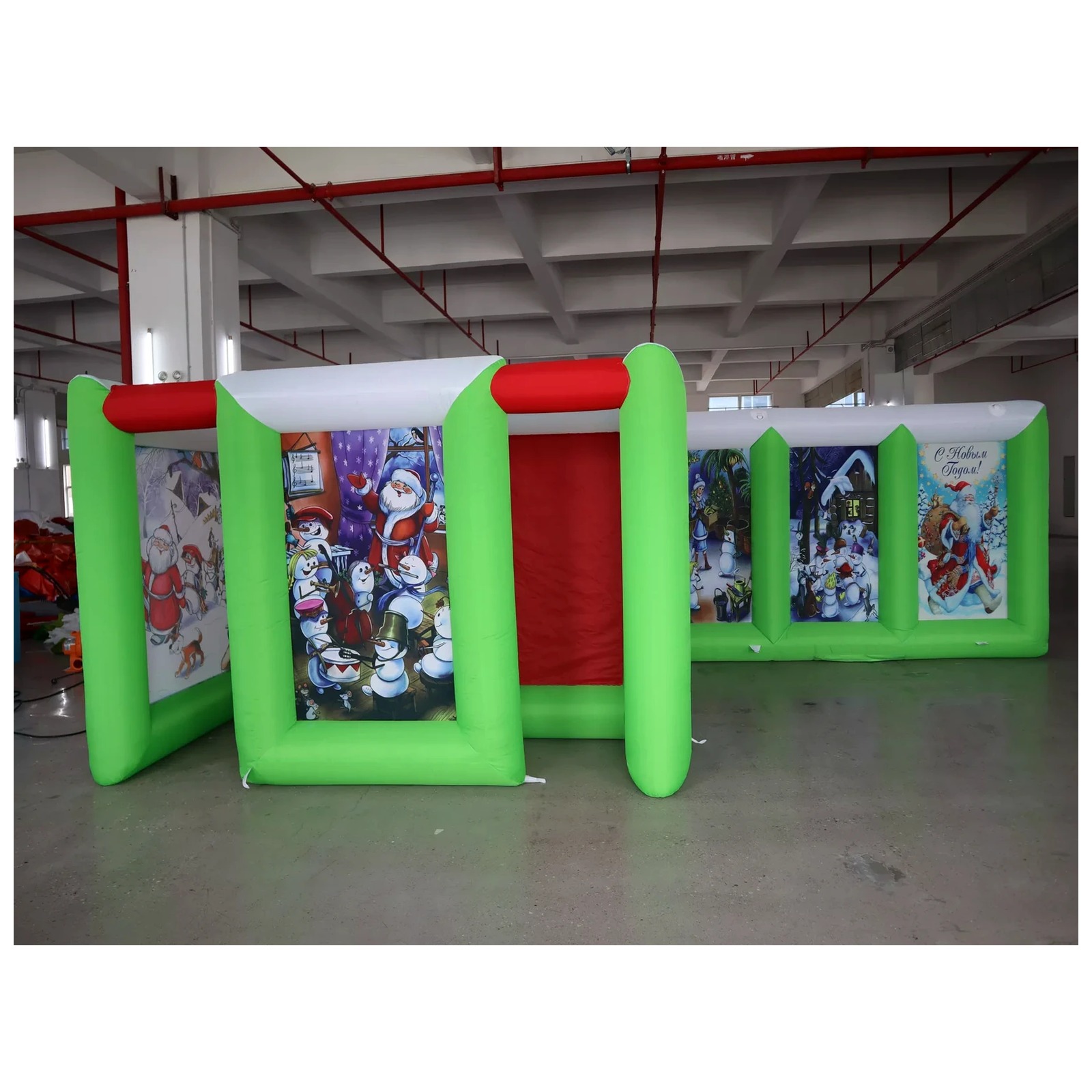 Duży otwarty labirynt dmuchany – Outdoor Adventure Kids Party recenzja i cena