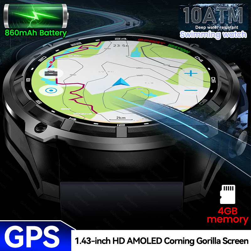 Nowy Smartwatch GPS dla mężczy – Outdoor Adventure Reservations recenzja i cena