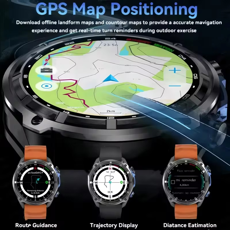Nowy Smartwatch Męski z GPS do – Outdoor Adventure Reservations recenzja i cena